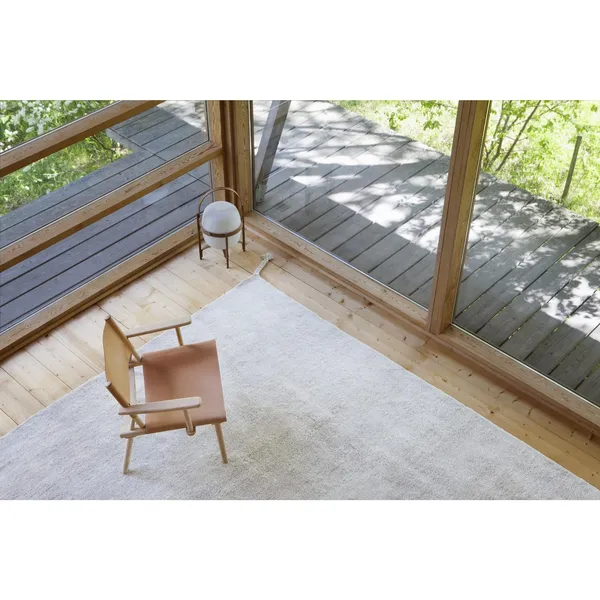 December Armchair w. Armrests Oiled Oak/Cognac Leather