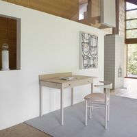 November Light Tafel Geoliede Essenhout