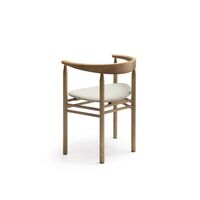 Linea Collection RMT6 Spisestol Askbeiset i Eikefarge/stålskåret Trio 213
