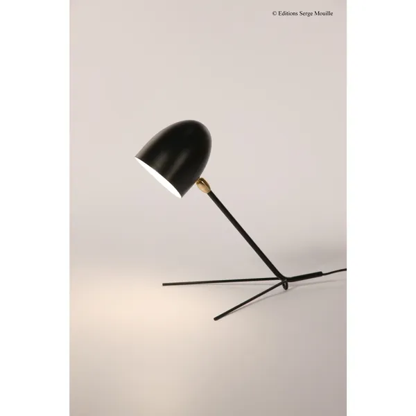 Cocotte Bordlampe Sort & Messing