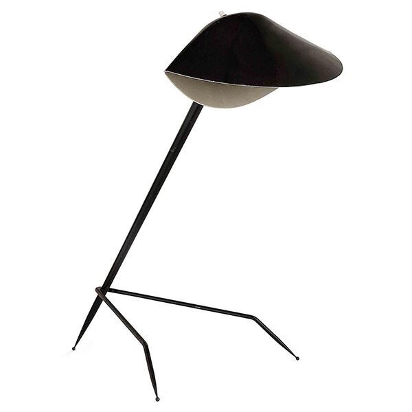 Stativ Bordslampa Svart & M&auml;ssing