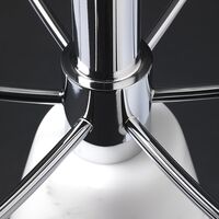 Anita Tischlampe Hellgelb/Messing & Braun Marmor