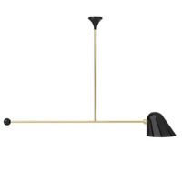 Beghina Pendant Black & Brass High