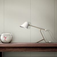 Beghina Table Lamp Matt White & Chrome