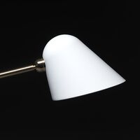 Beghina Table Lamp Matt White & Chrome