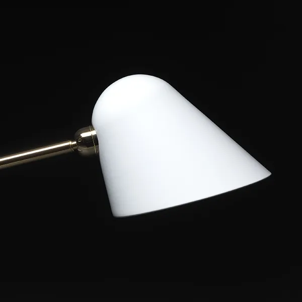 Beghina Table Lamp Matt White & Chrome