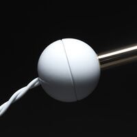 Beghina Vloerlamp Wit & Messing