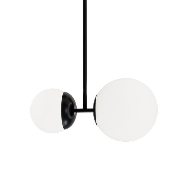 Biba Pendel 140cm Matt Svart & Vit