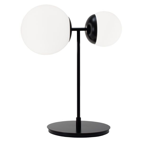 Biba Bordslampa Vit & Matt Svart