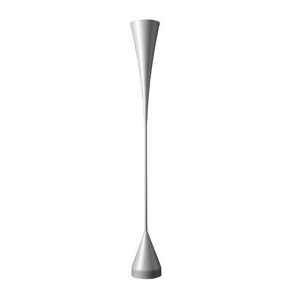 De-Lux A8 Golvlampa Silver