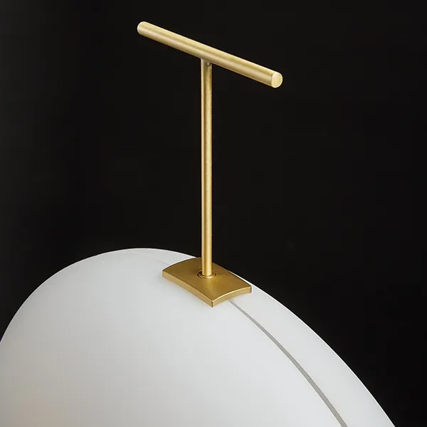 Luna Verticale Vloerlamp Messing
