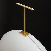 Luna Verticale Vloerlamp Messing