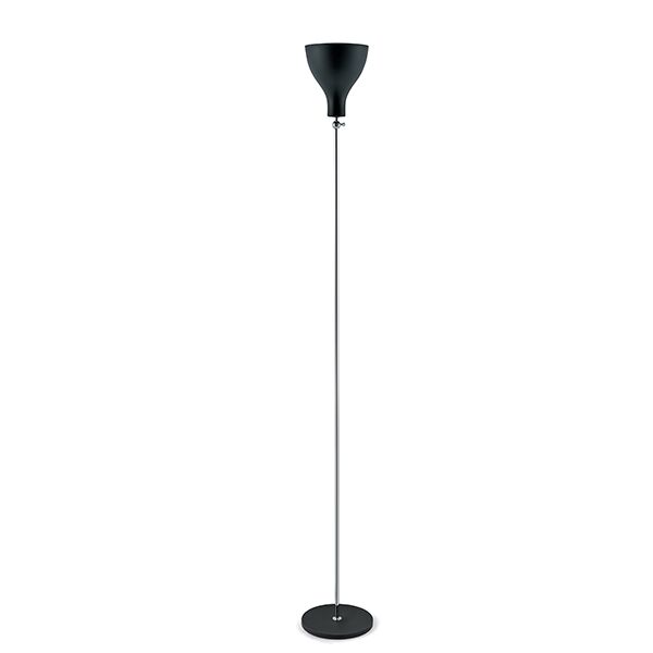 Lady V Golvlampa Krom & Matt Svart Rak
