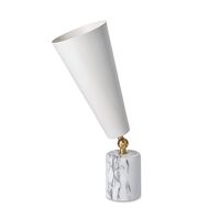 Blanco/ Latón Mate/Blanco