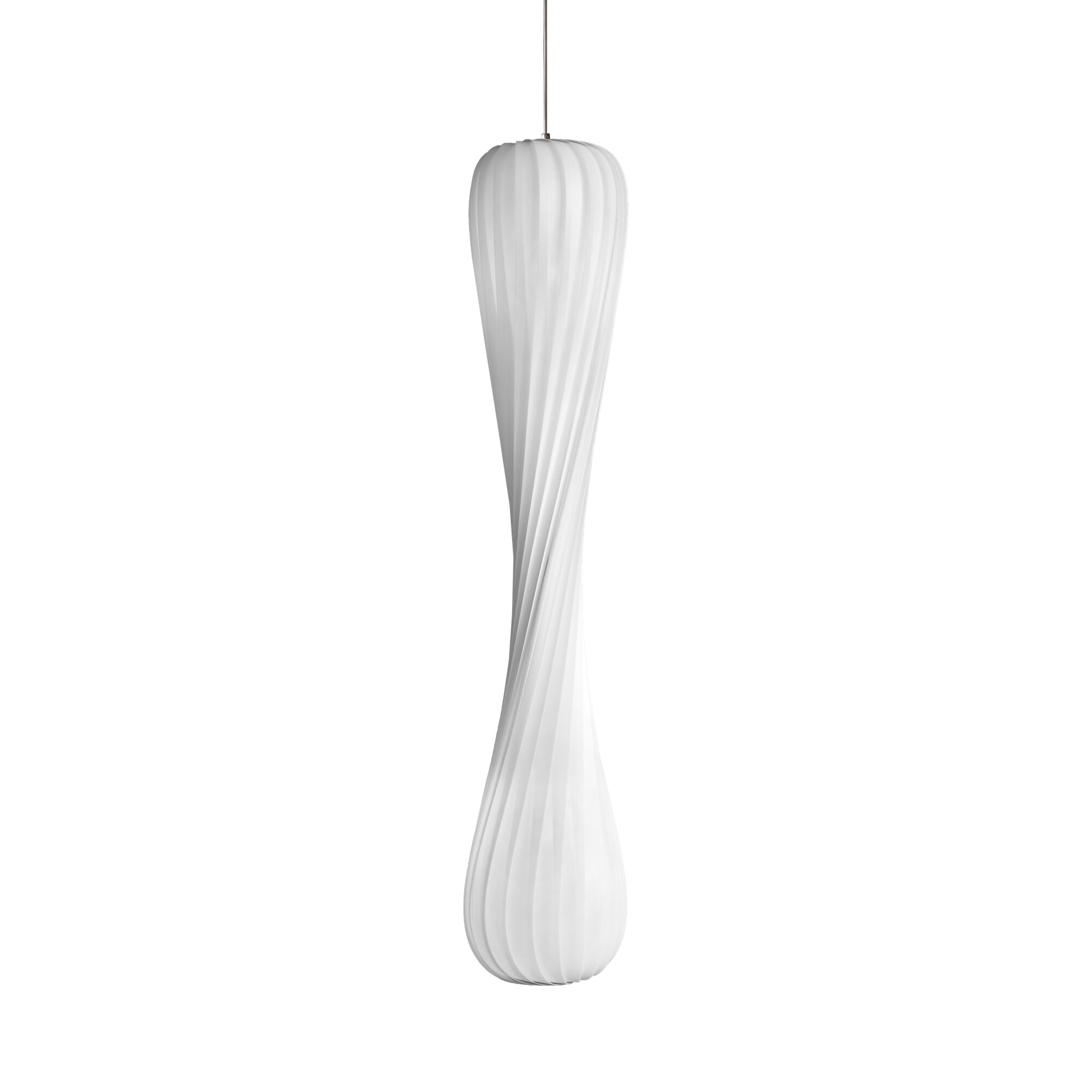 TR7 Vit Stor Taklampa Plast