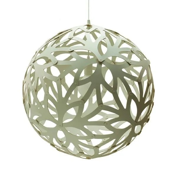 Floral Ø80 White/ White Pendant