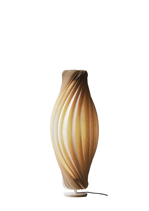 No111 Table Lamp 18x47 Birch/ Natural