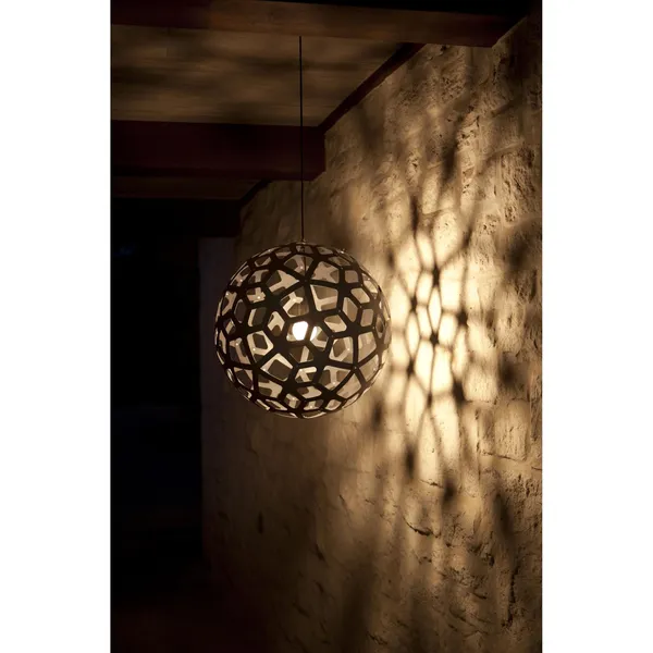 Coral Pendant Ø120 Black 2 Sides