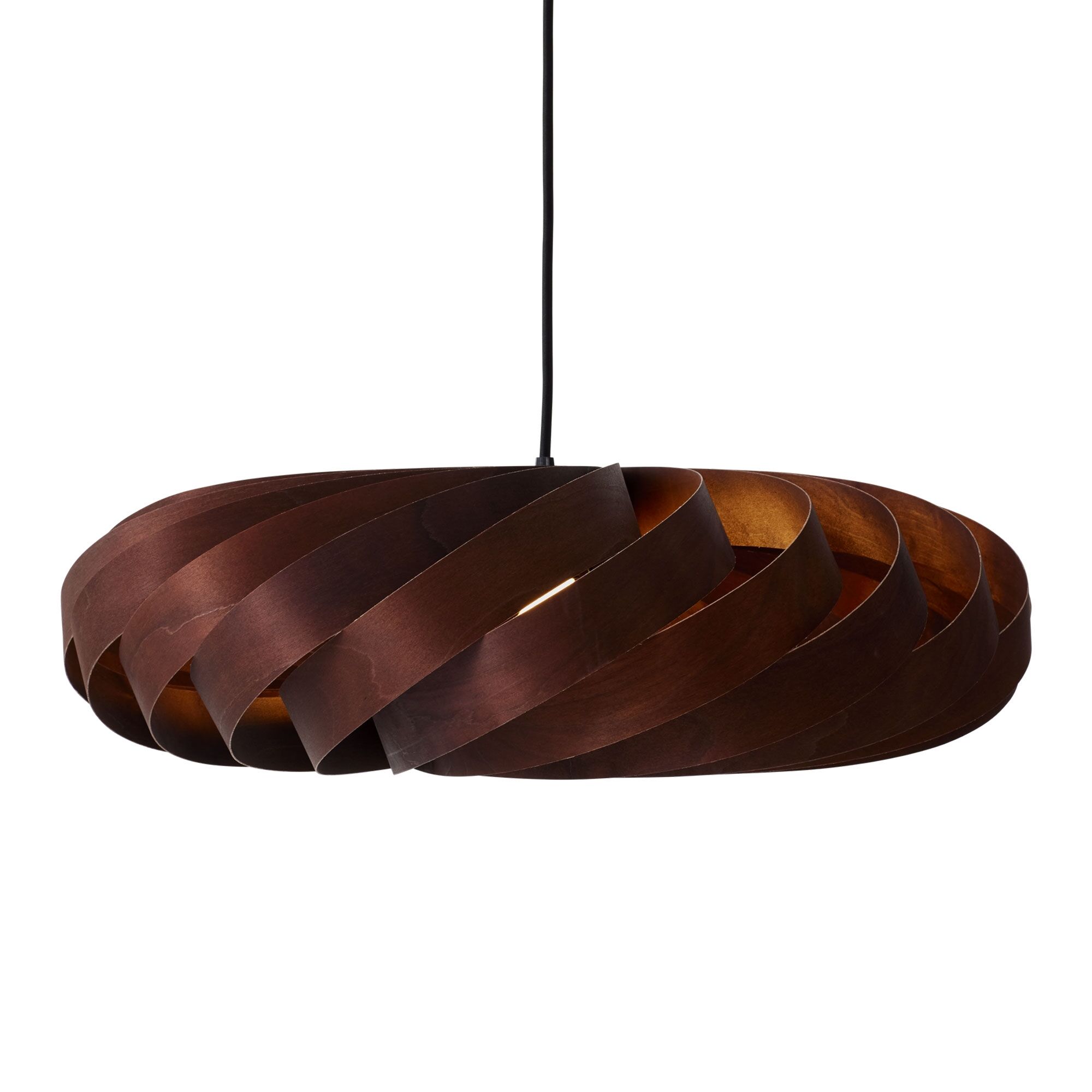 TR5 Taklampa Brun Stor &Oslash;80