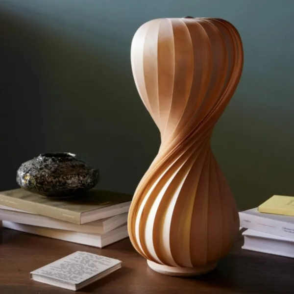 TR7 Table Lamp 25x60 Birch/Natural