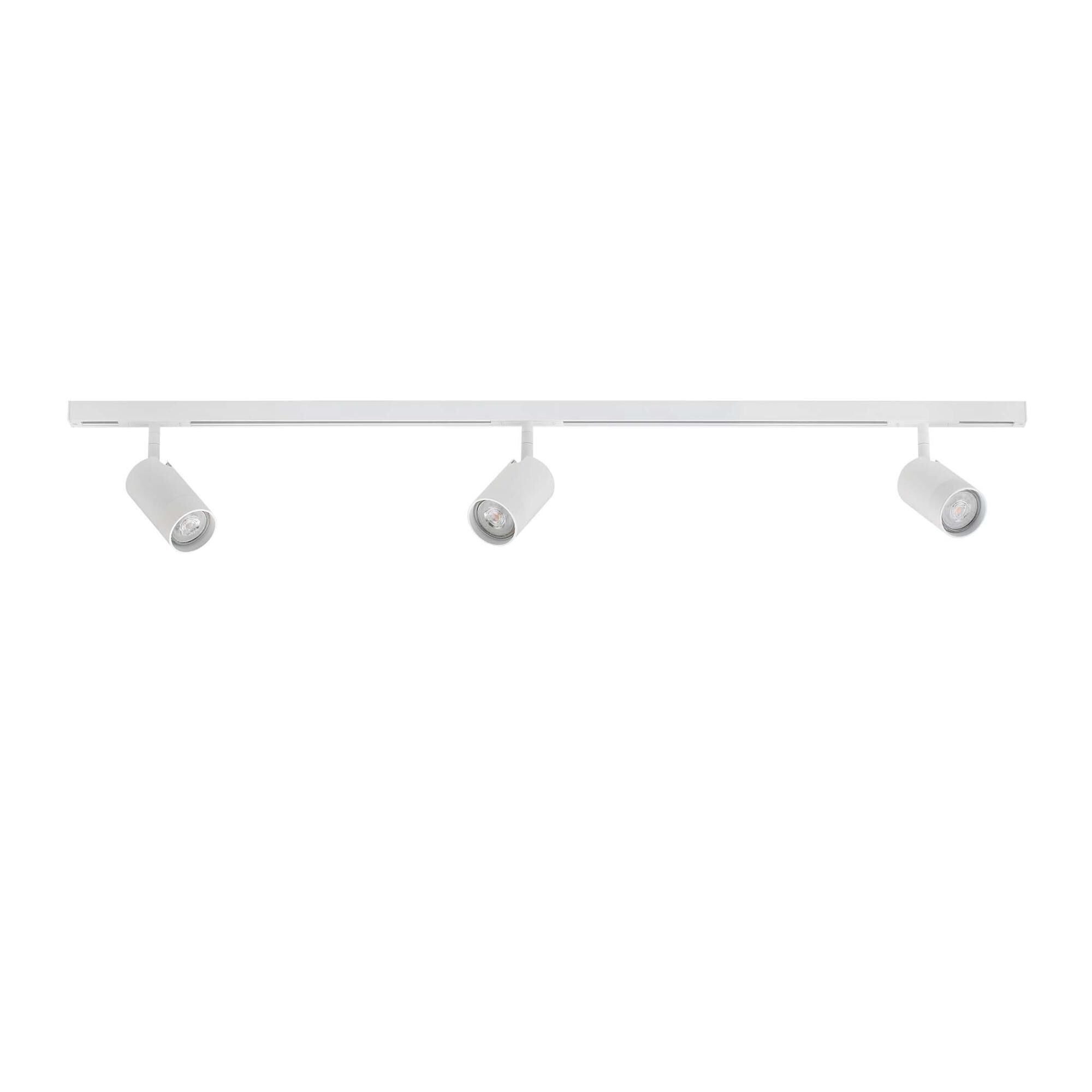 Kit de Tubes Designline 1 M + 3 Spots Blanc