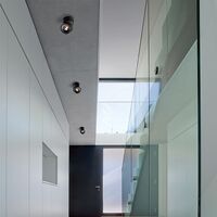Applique Easy Mini W75 LED Nero con Foro