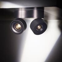 Easy W2100 Væglampe LED Sort