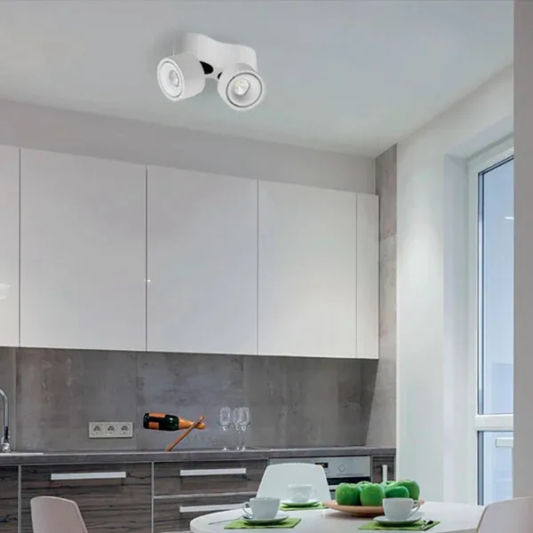 Applique Easy Mini W275 LED Bianco con Foro