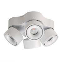 Easy W4100 Wandlampe LED Weiß mit Loch