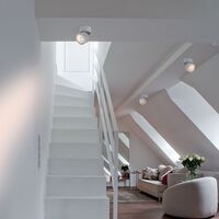 Easy W100 Udendørsspot LED Sort