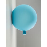 Memory 300 Wall Lamp Turquoise with White Switch