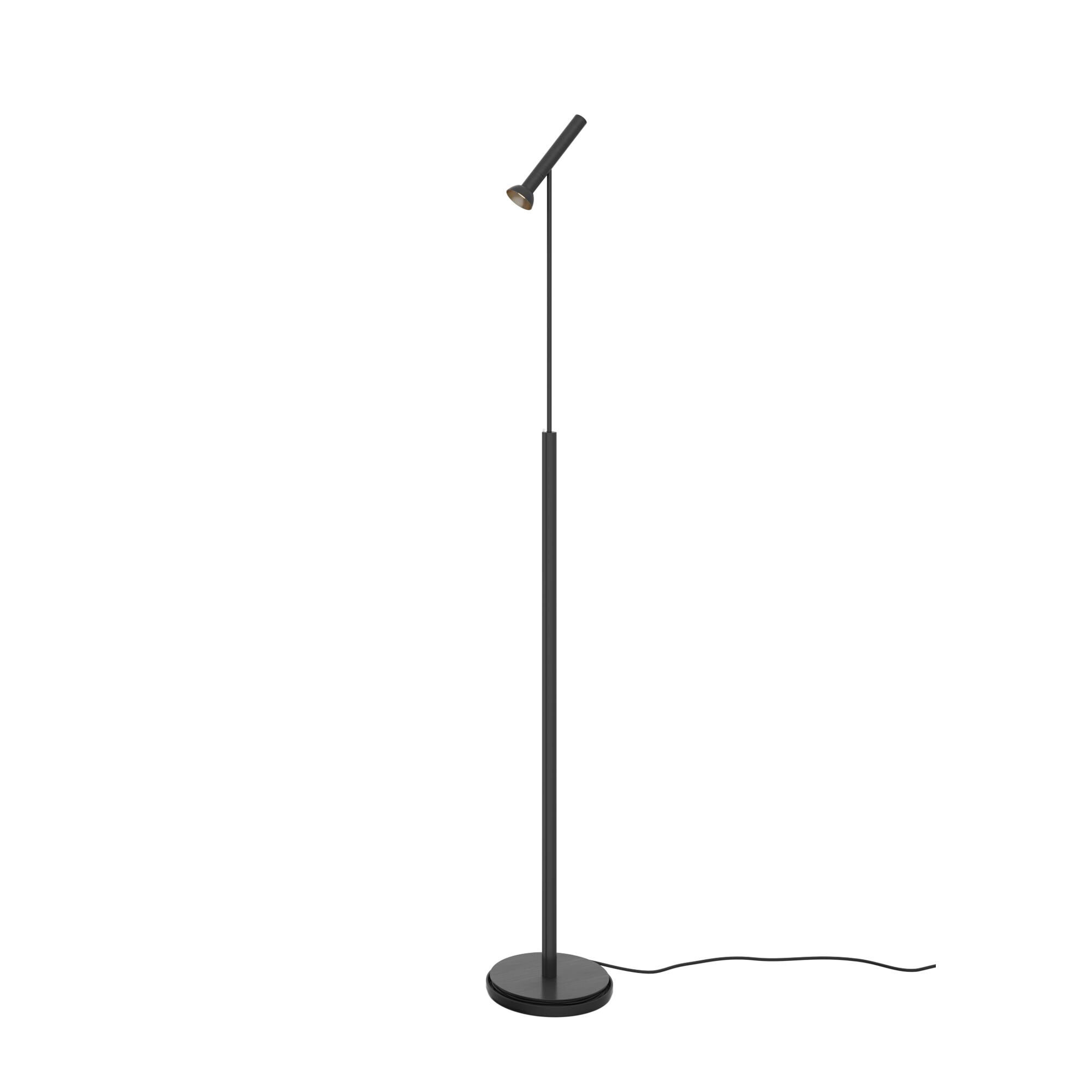 TOPOLED S Golvlampa Svart