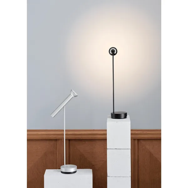 TOPOLED T Bordlampe Sort