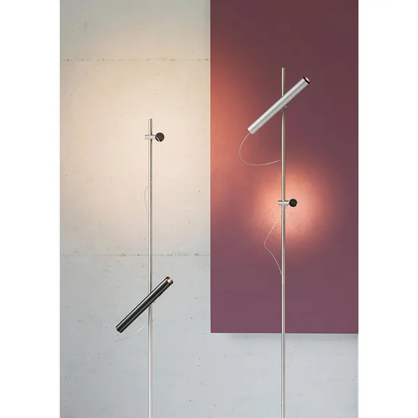 Linija S Gulvlampe Sort