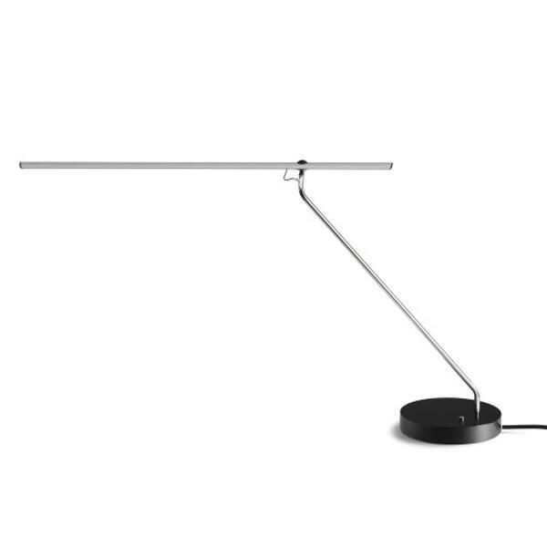 LET T Bordlampa Alu, Svart Fot