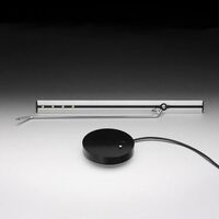 LET T Table Lamp Black, Alu Base