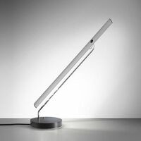 LET T Table Lamp Black, Alu Base