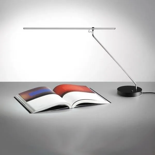 LET T Table Lamp Black, Alu Base