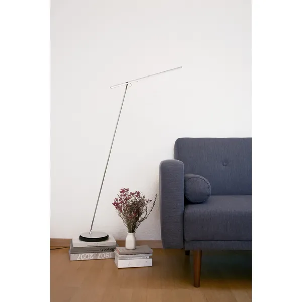 LET S Floor Lamp, Alu Base