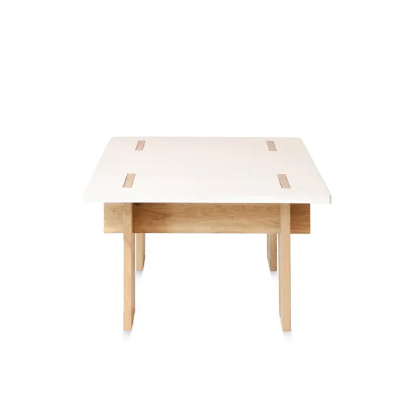 Arnold Table Basse Béton Clair/Chêne Clair - Édition Limitée