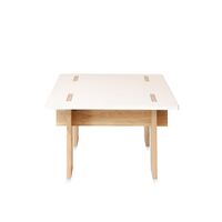 Arnold Table Basse Béton Clair/Chêne Clair - Édition Limitée