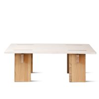 Arnold Table Basse Béton Clair/Chêne Clair - Édition Limitée