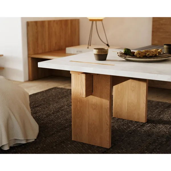 Arnold Table Basse Béton Clair - Édition Limitée