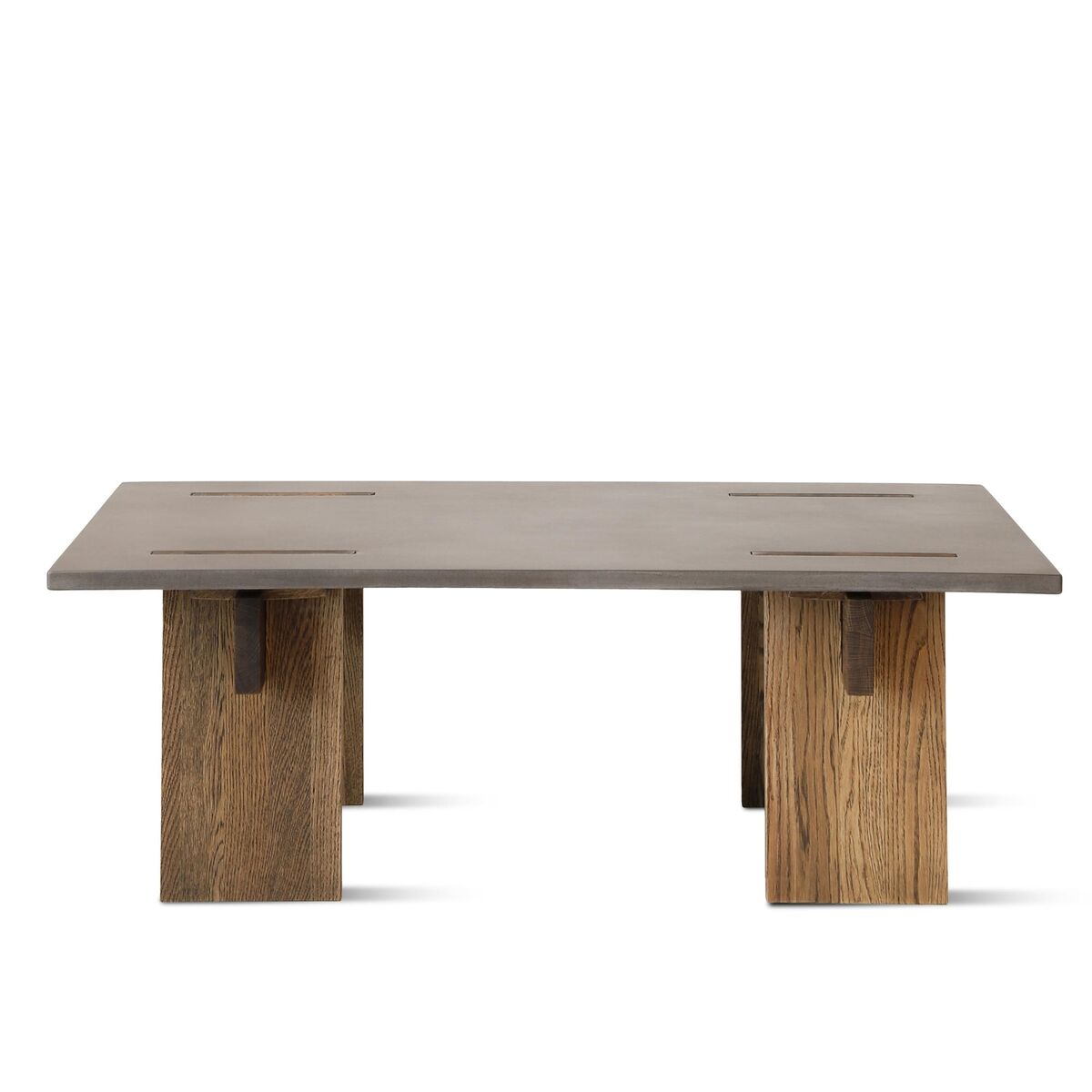Arnold Coffee Table Dark Concrete/Dark Oak - Limited Edition