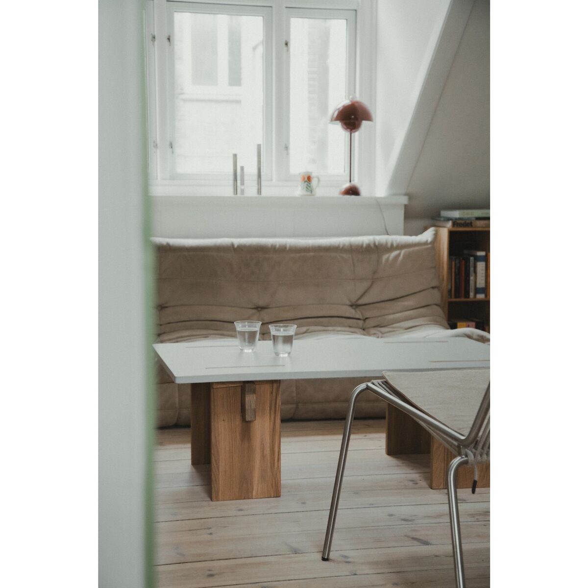 Arnold Coffee Table Dark Concrete/Dark Oak - Limited Edition
