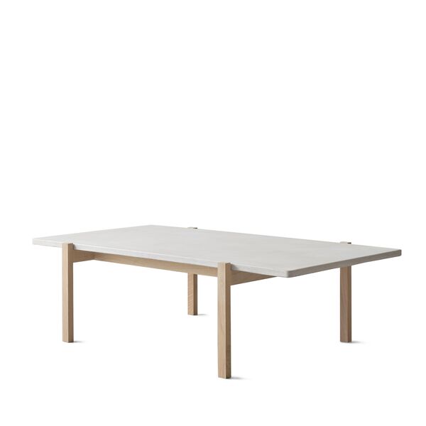 Eugene Couchtisch, Heller Beton/helle Eiche