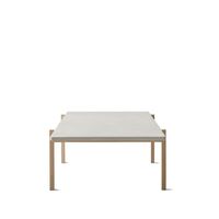 Eugene Table Basse Béton Clair/Chêne Clair