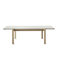 Eugene Table Basse Béton Clair/Chêne Clair