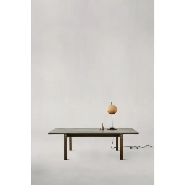 Eugene Table Basse Béton Clair/Chêne Clair