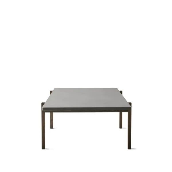 Eugene Couchtisch, Dunkler Beton/dunkle Eiche